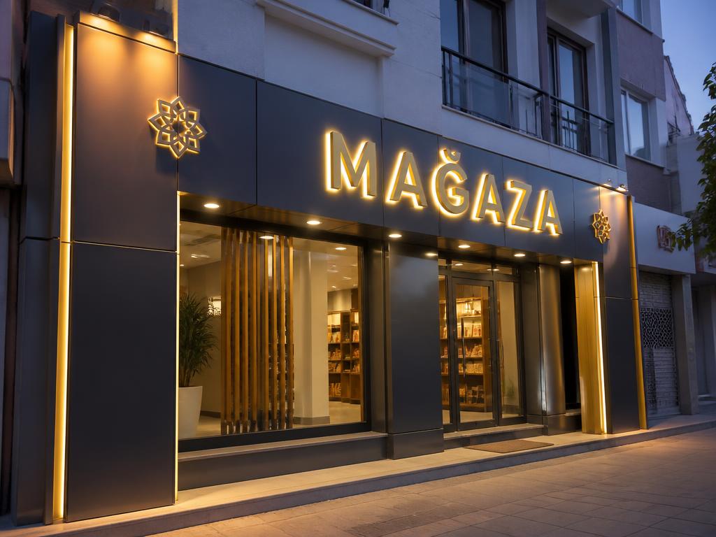 Mağaza Cephe Tabela Uygulaması uygulaması